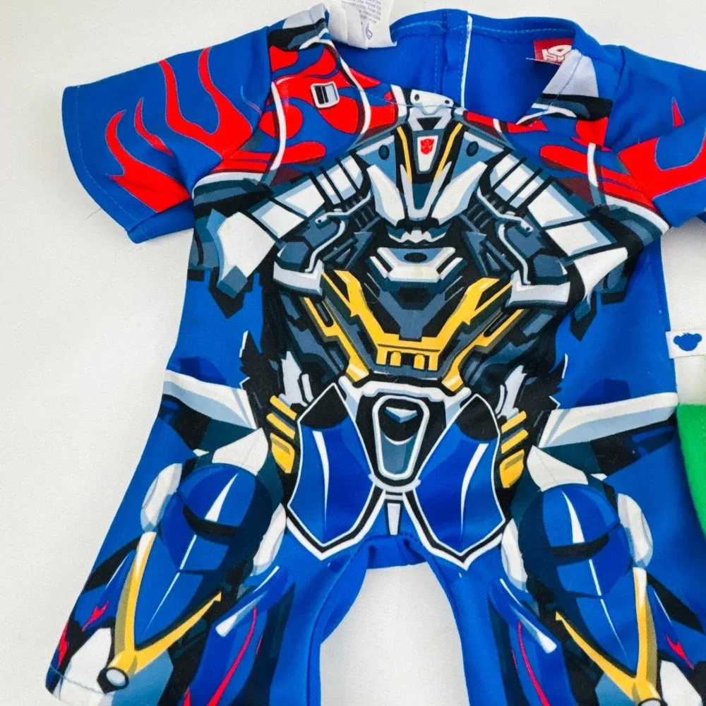 Build A Bear Clothing Lot Hooded Dino Tee Camo Shorts Sneakers Ninja Transformer